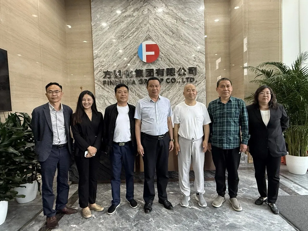 走访交流促合作太易德电气赴方圆化集团参观座谈