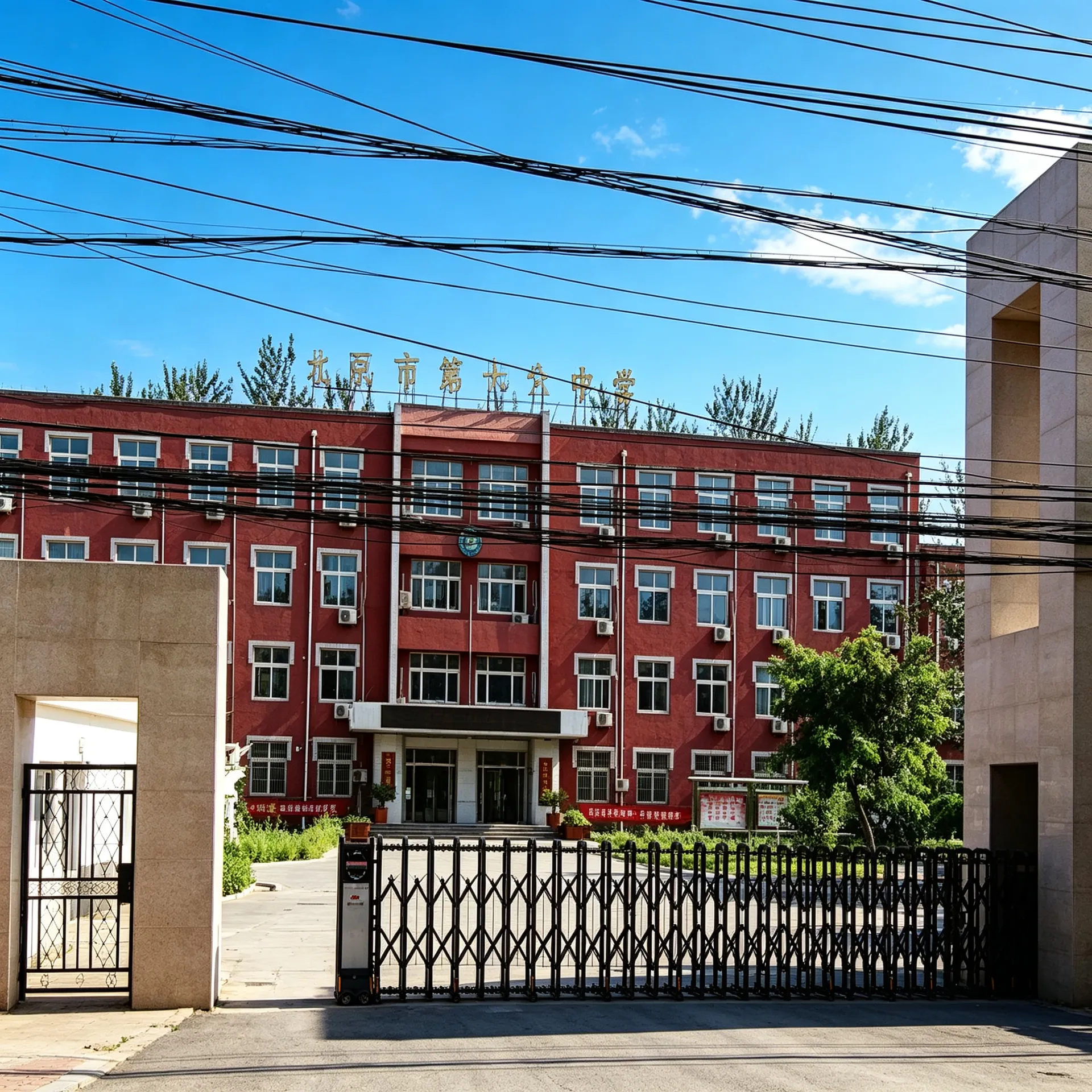 北京市第十六中学改扩建供配电工程封面图