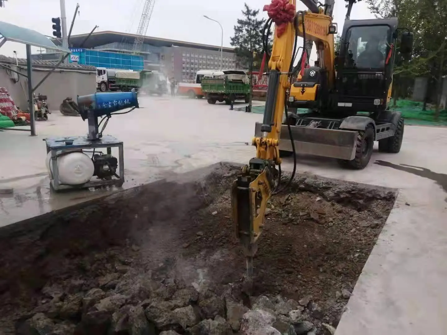 北京地铁3号线一期工程土建03标段石佛营站至星火站区间临电施工封面图