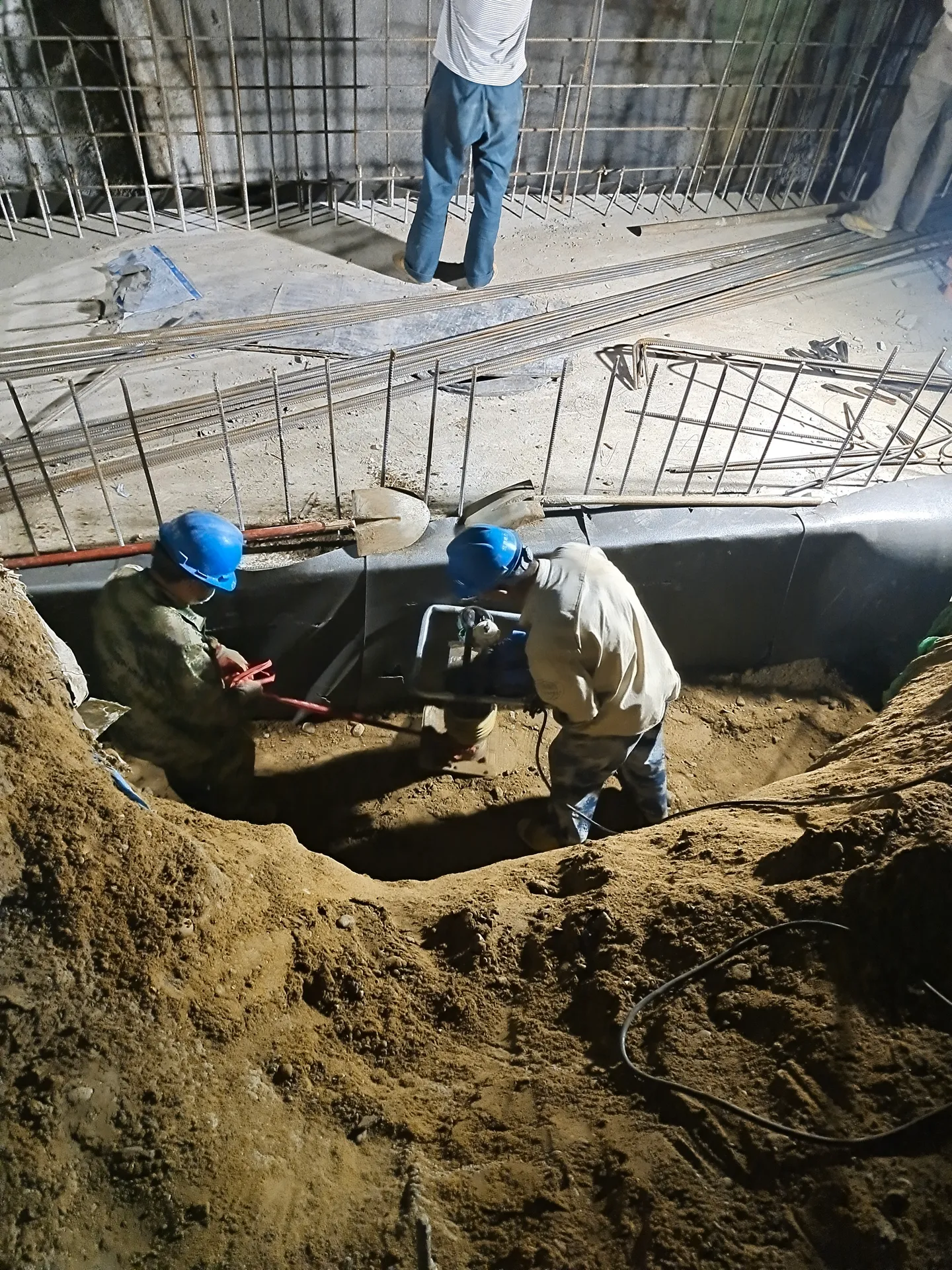 国网北京大兴供电公司宝善庄变电站配套110千伏送出工程图片 2