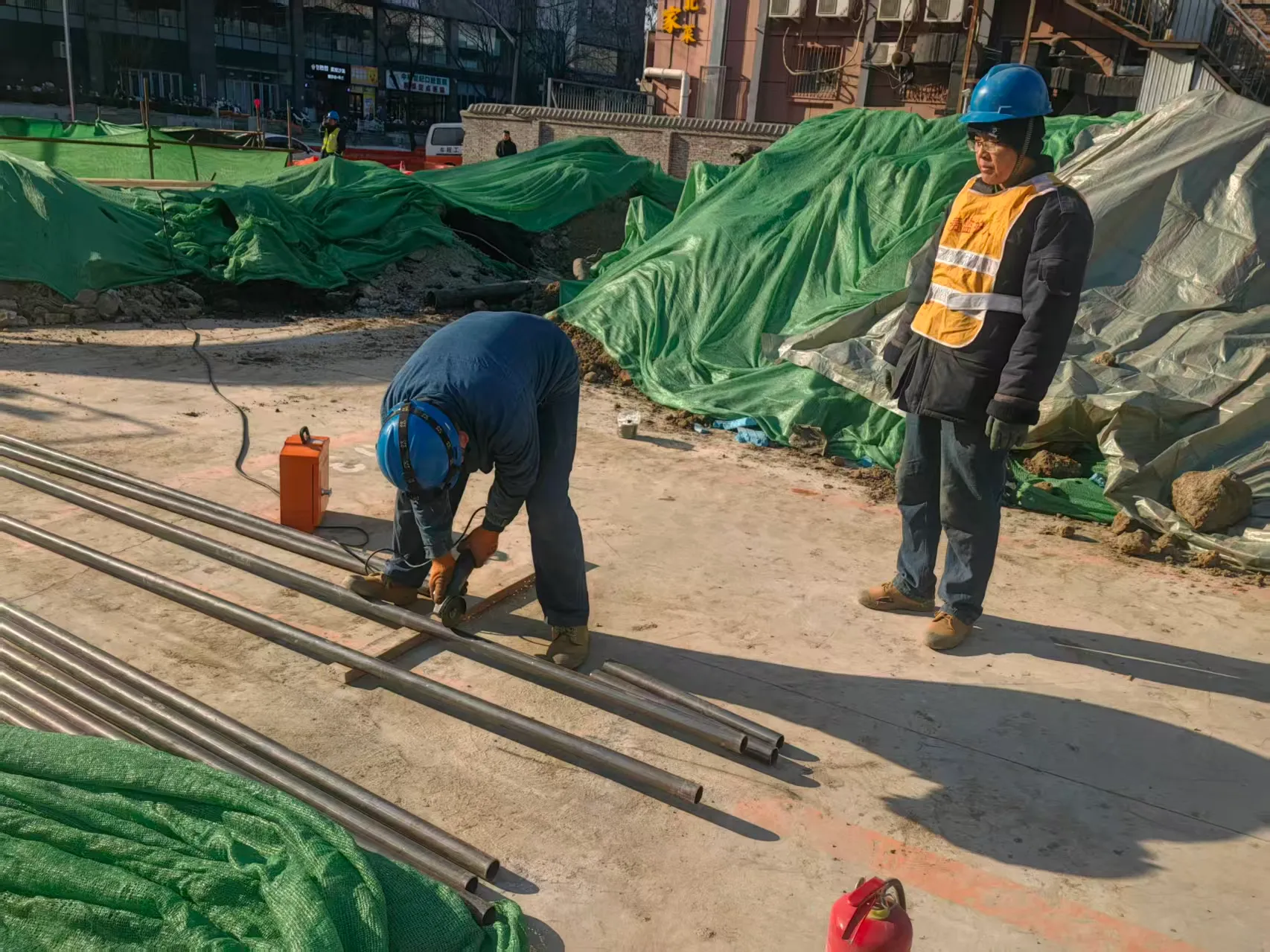 海淀区清河镇路（清河中街-小营西路）道路工程-电力管线改移工程图片 21