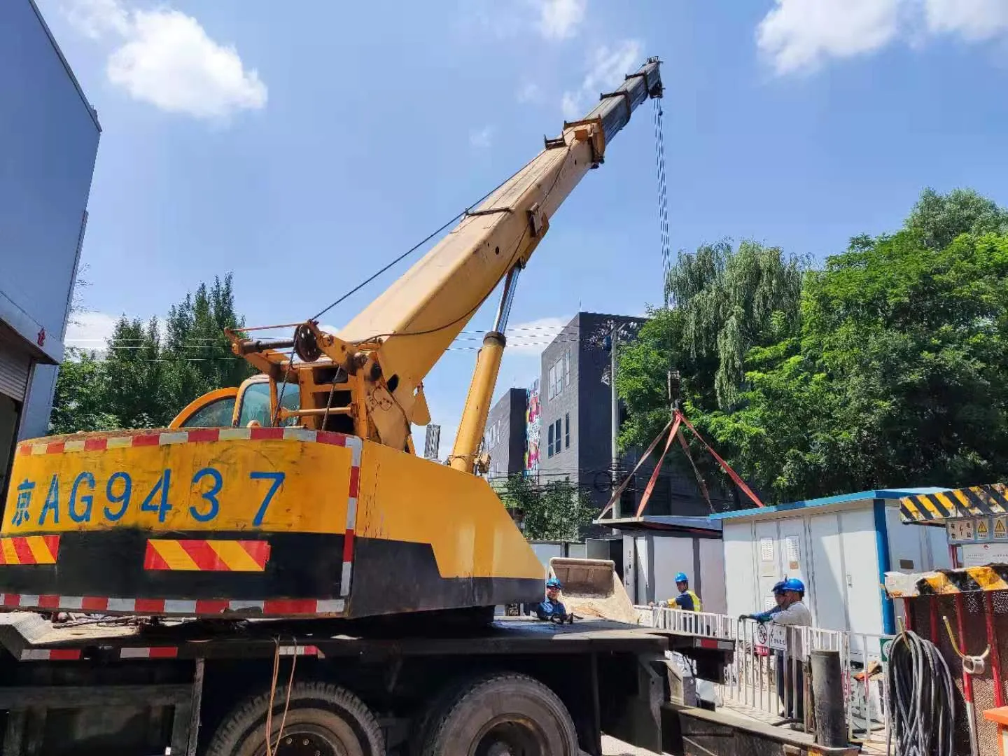 北京地铁3号线03标段朝石联络区间临电工程图片 12