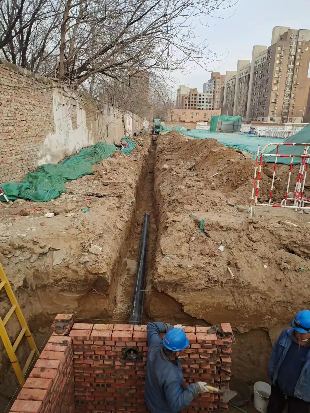 某安置住房项目临时用电工程封面图
