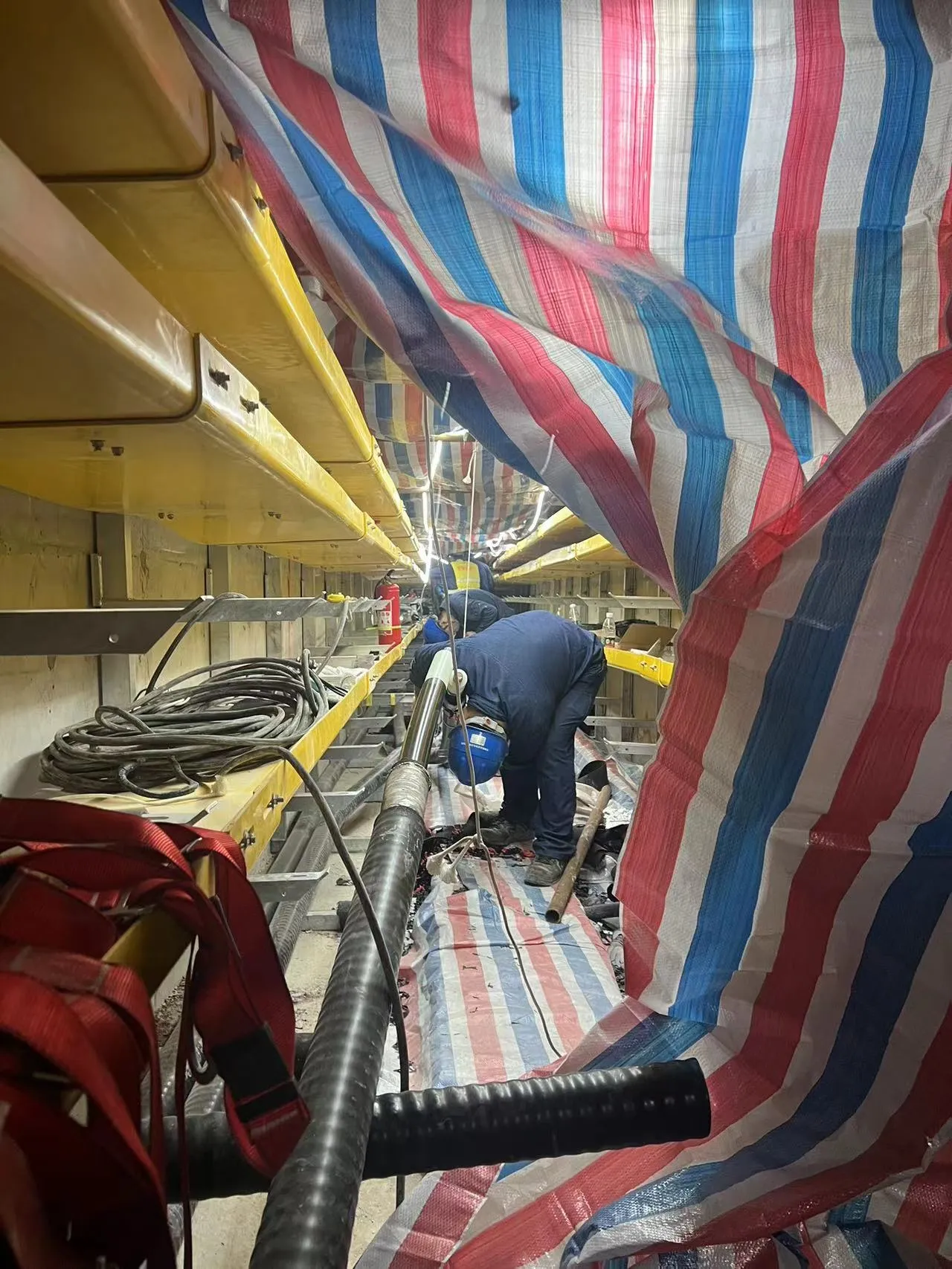 永开-永乐店110千伏联络线工程永开站至永乐店站电缆隧道图片 4