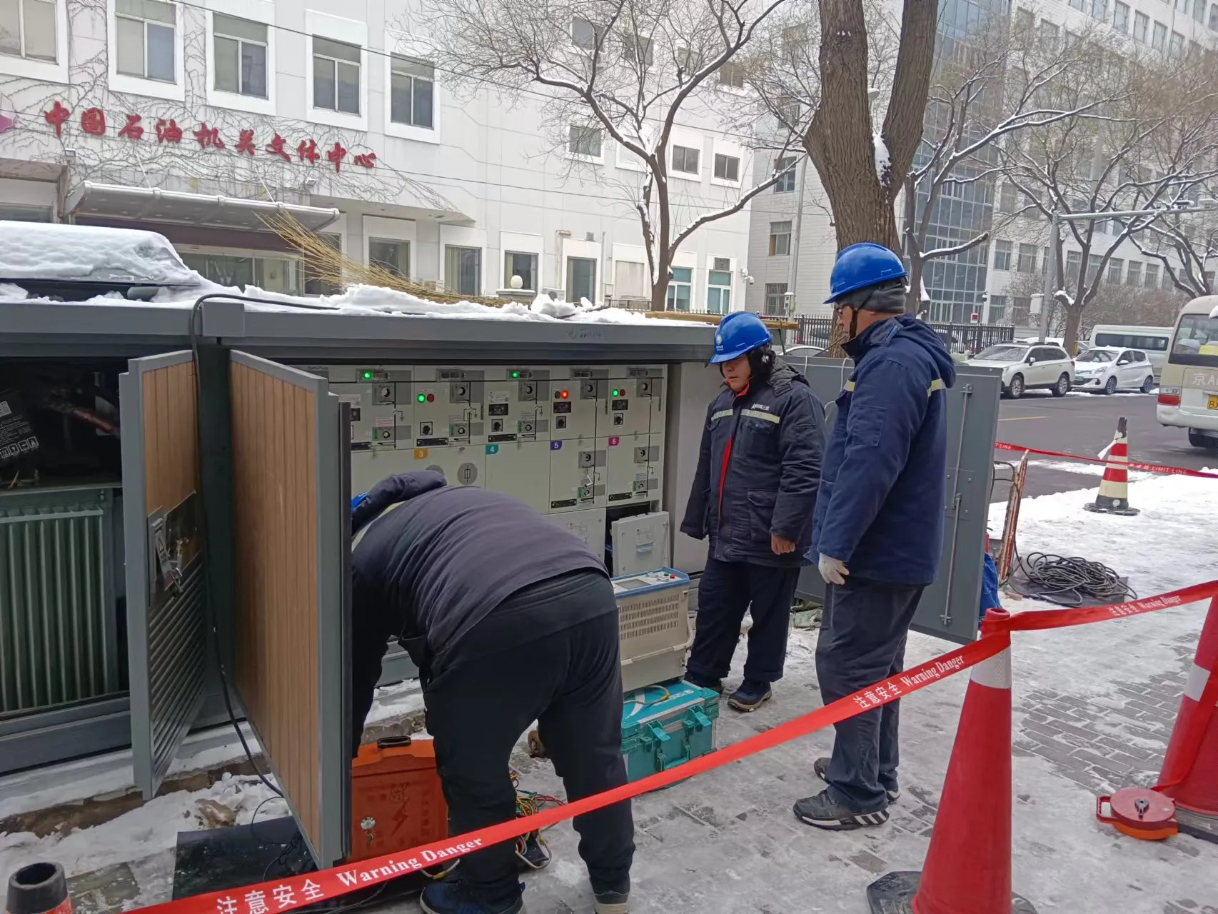 国网北京城区供电公司西城区德胜街道安德里北街等电力架空线入地工程图片 14