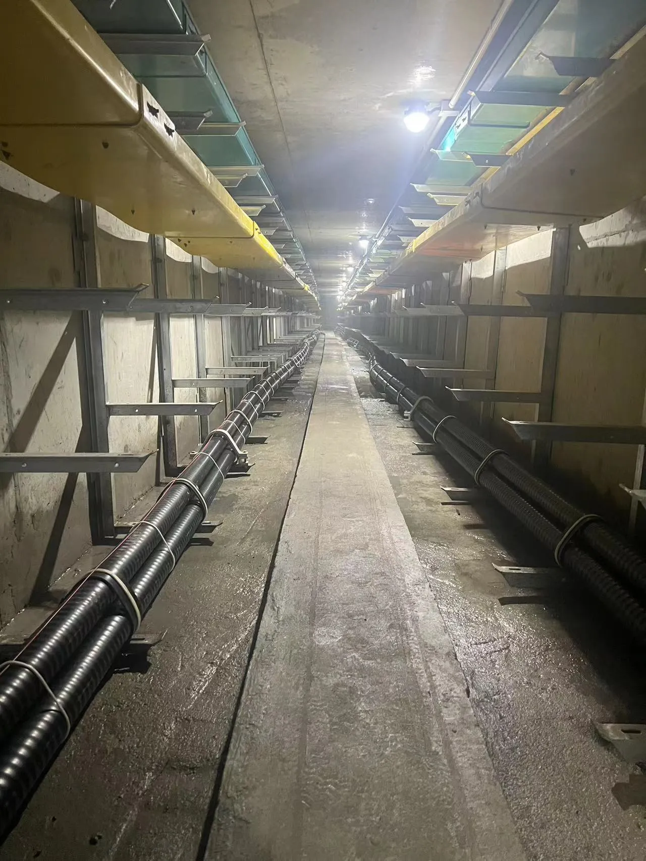 永开-永乐店110千伏联络线工程永开站至永乐店站电缆隧道图片 7