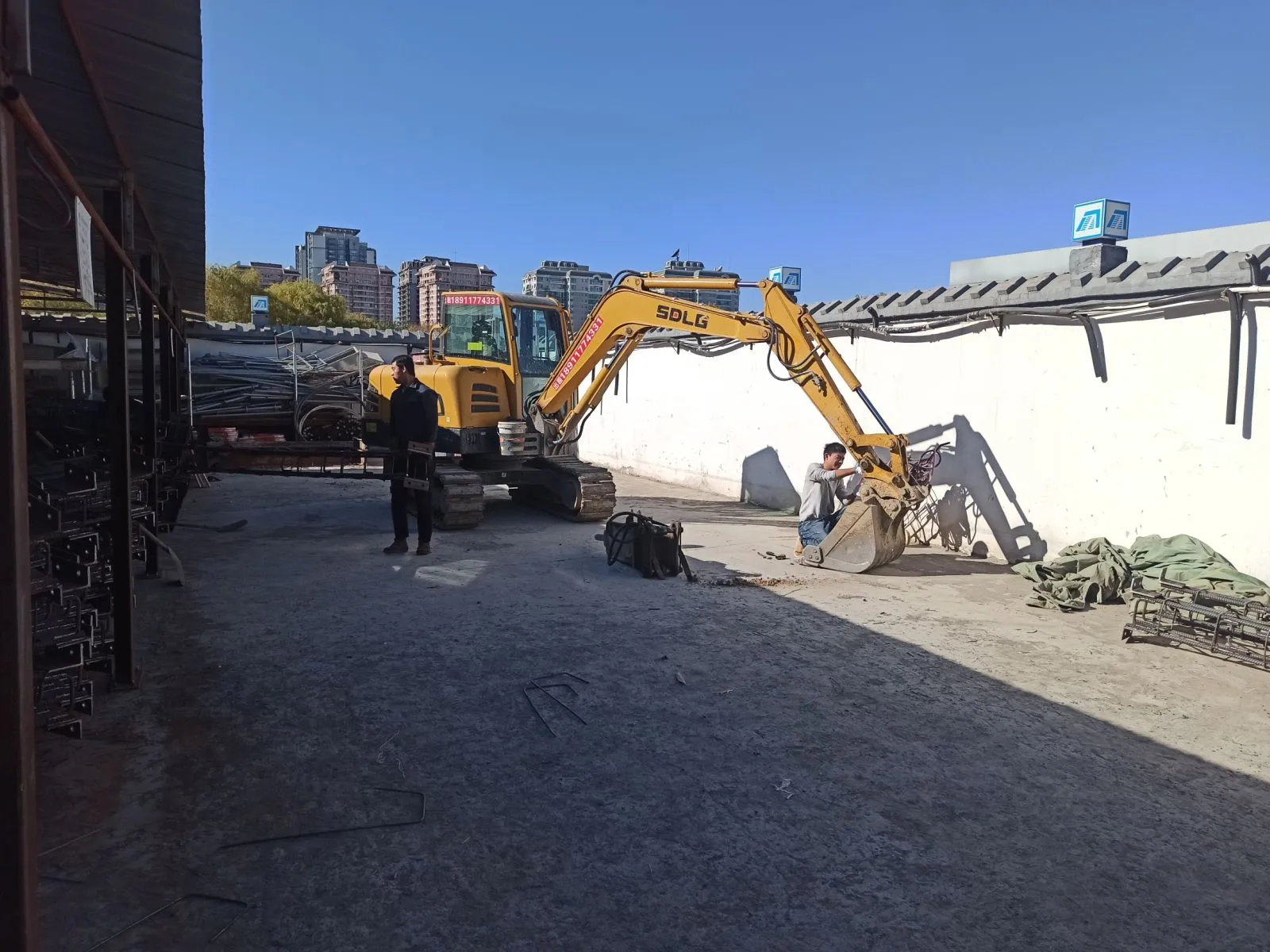 北京地铁3号线03标段朝石联络区间临电工程图片 1