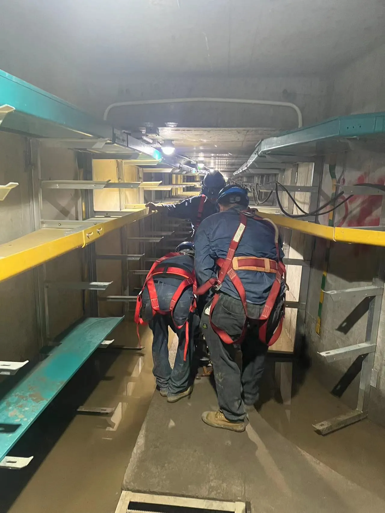 永开-永乐店110千伏联络线工程永开站至永乐店站电缆隧道图片 1