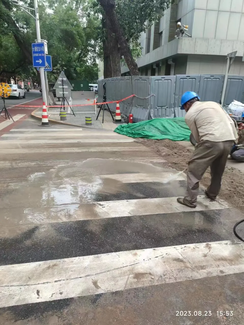 国网北京城区供电公司西城区德胜街道安德里北街等电力架空线入地工程图片 9