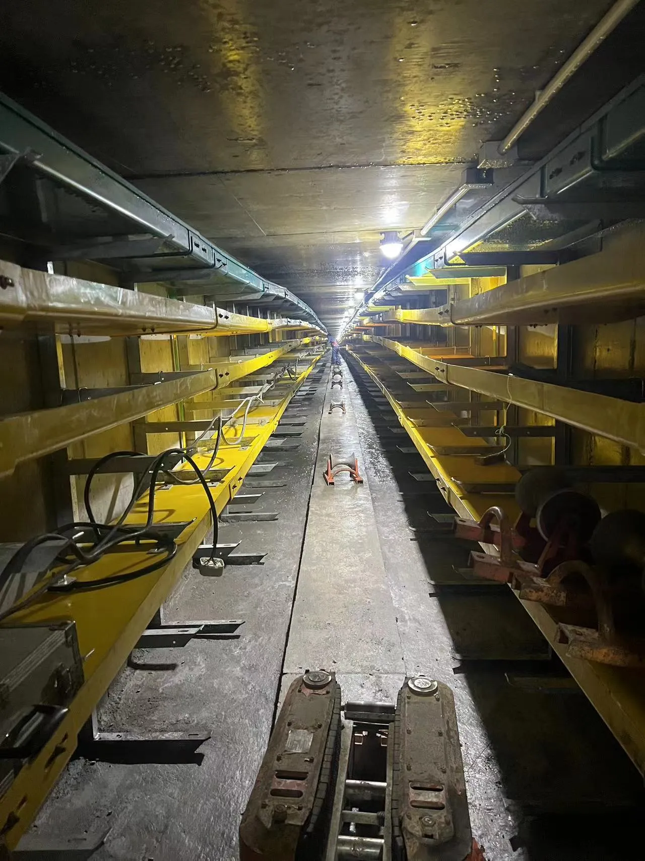 永开-永乐店110千伏联络线工程永开站至永乐店站电缆隧道图片 16