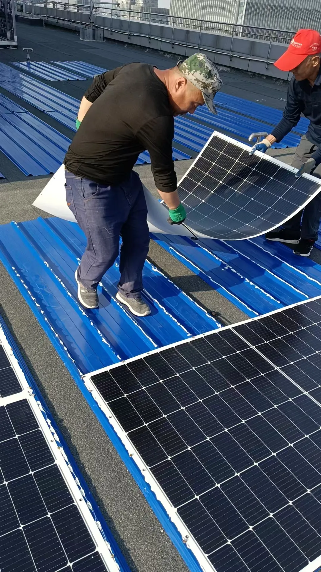 北京中海广场23.4kWp屋顶分布式光伏发电项目图片 5